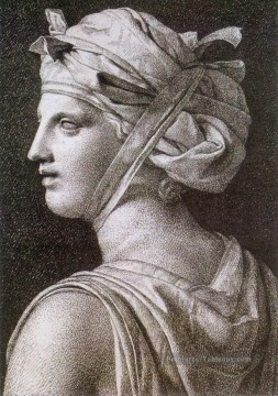  las - Femme dans un turban néoclassicisme Jacques Louis David